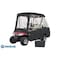 Eevelle Greenline 2-4 Passenger Drivable Golf Cart Enclosure - Black GLEB24 - alternate 1